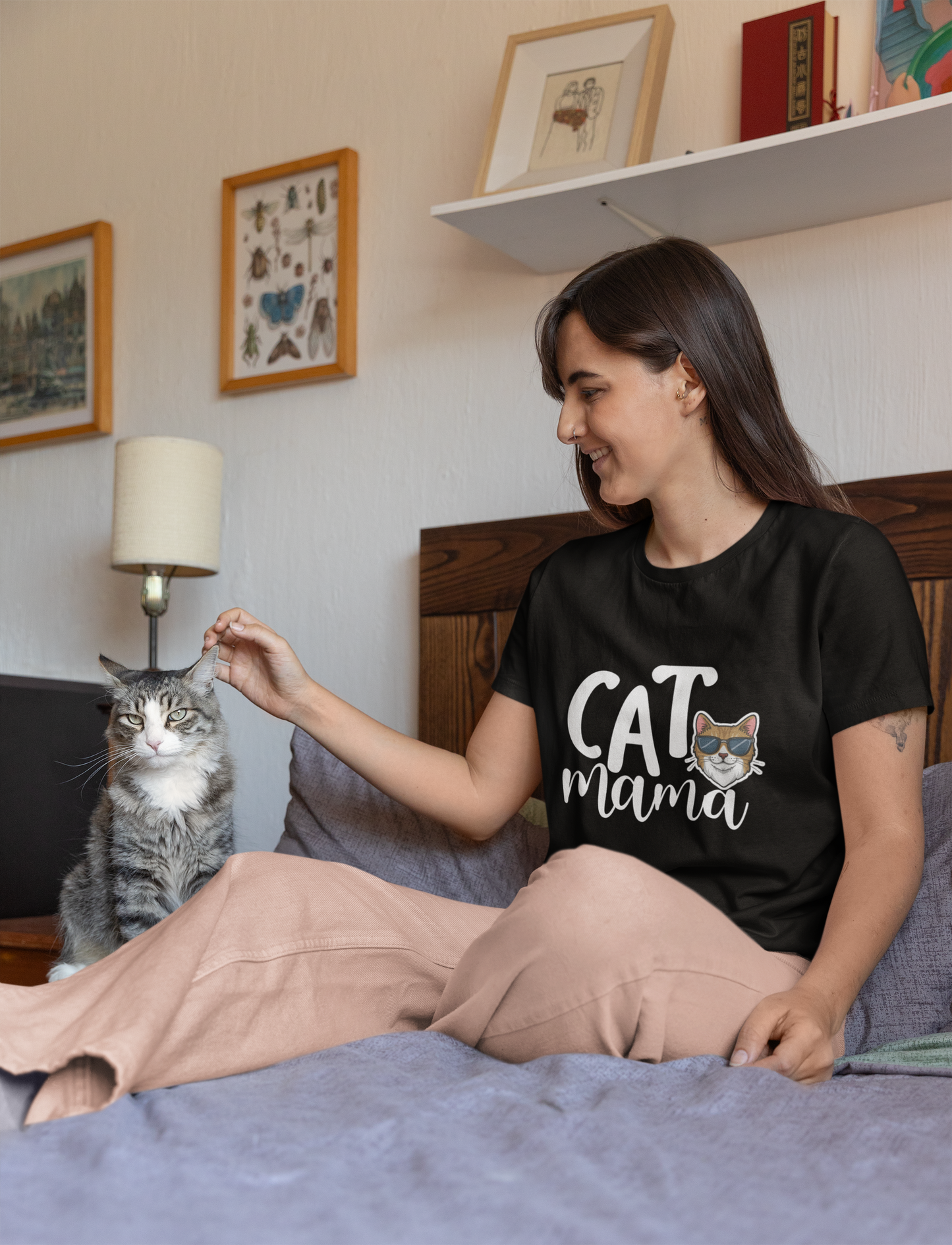 Cat Mama t-shirt