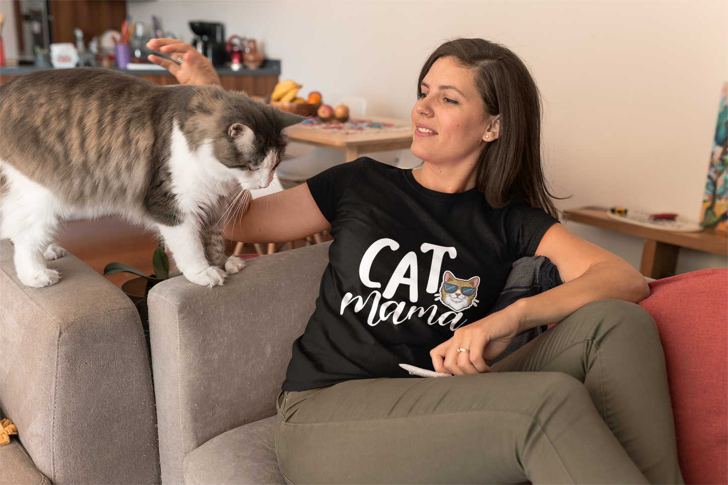 Cat Mama t-shirt