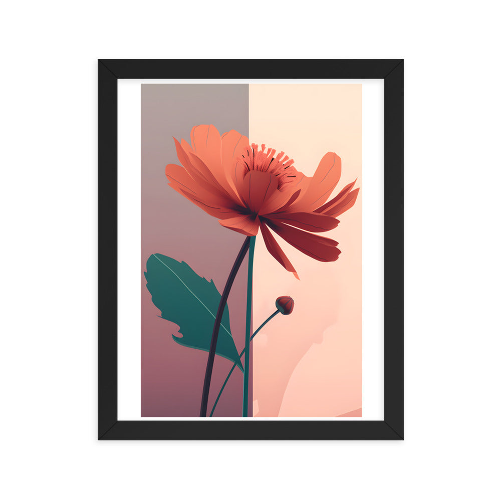 Minimalist Flower Wall Art