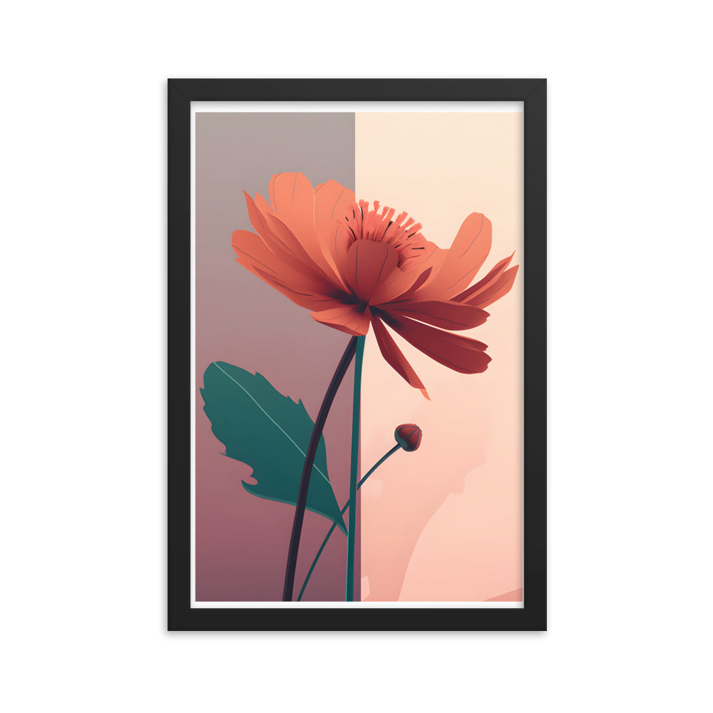 Minimalist Flower Wall Art