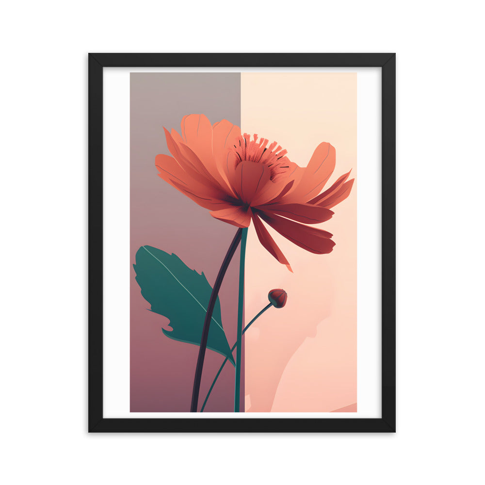 Minimalist Flower Wall Art