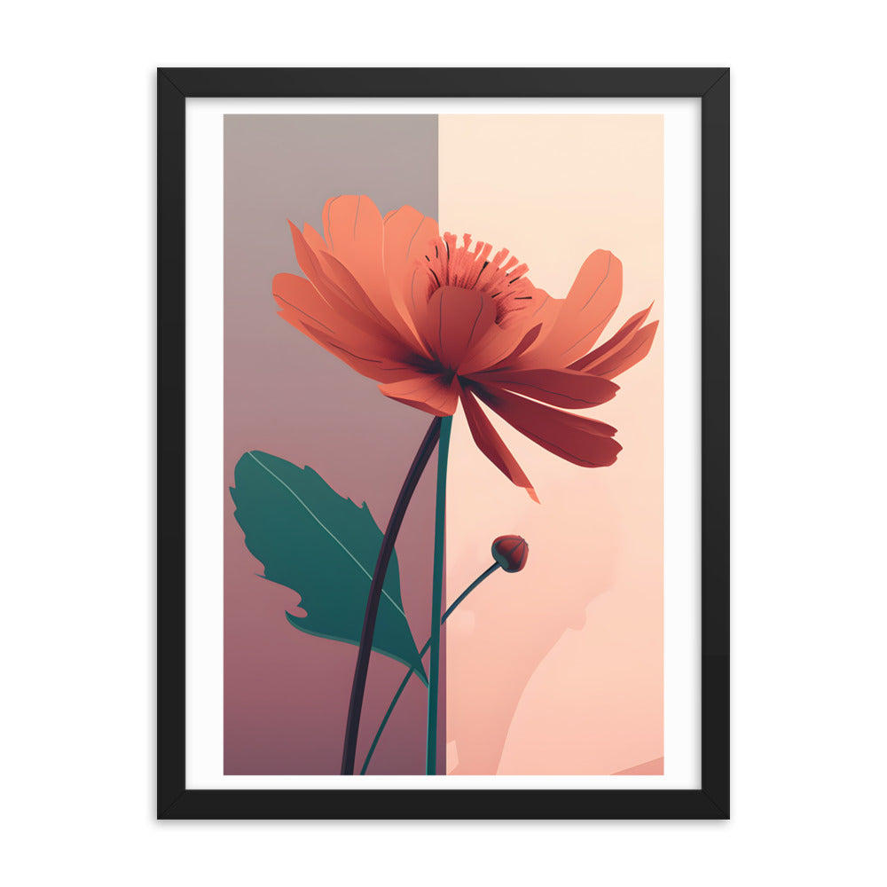 Minimalist Flower Wall Art